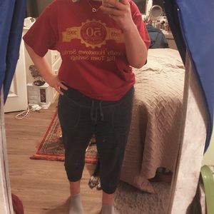 Xersion relaxed fit cropped joggers